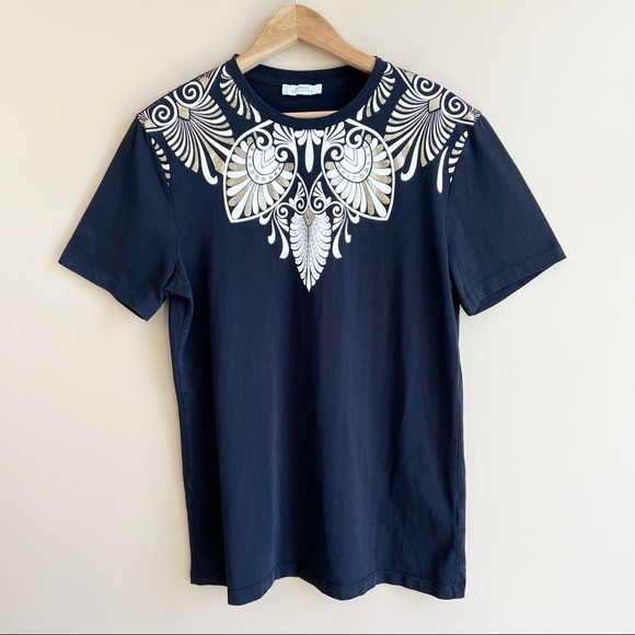 VERSACE Men’s Black Fitted Tee Size Small Short Sleeve - Picture 2 of 8